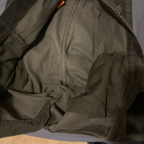 Vintage 70’s Levi Strauss Cotton Corduroy Black Pants Size 36X32 Mens Retro - Picture 8 of 8